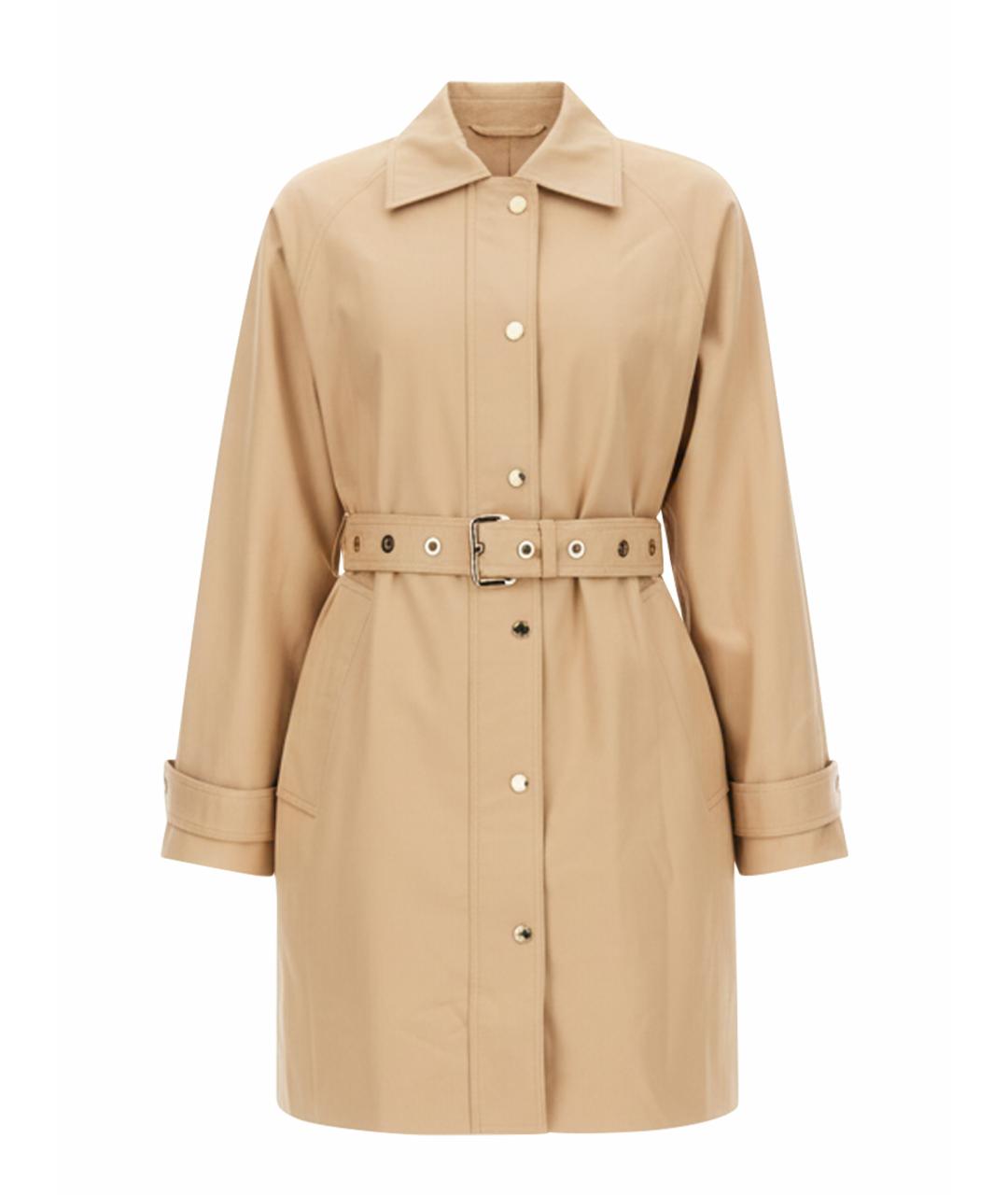 MICHAEL KORS Бежевый хлопковый тренч/плащ, фото 1