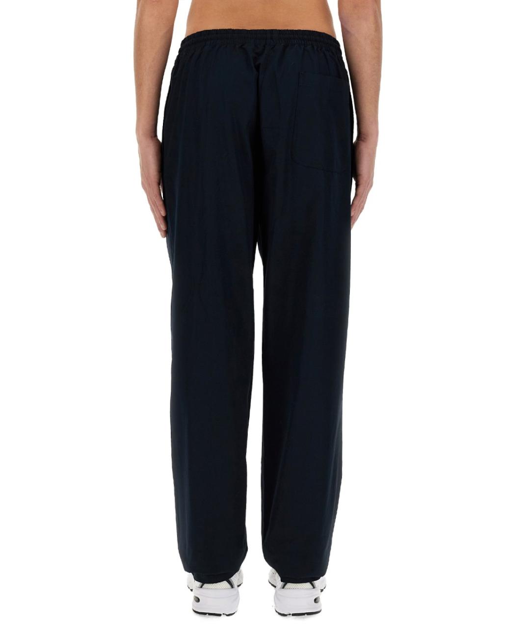 ASPESI Синие хлопковые повседневные брюки, фото 4