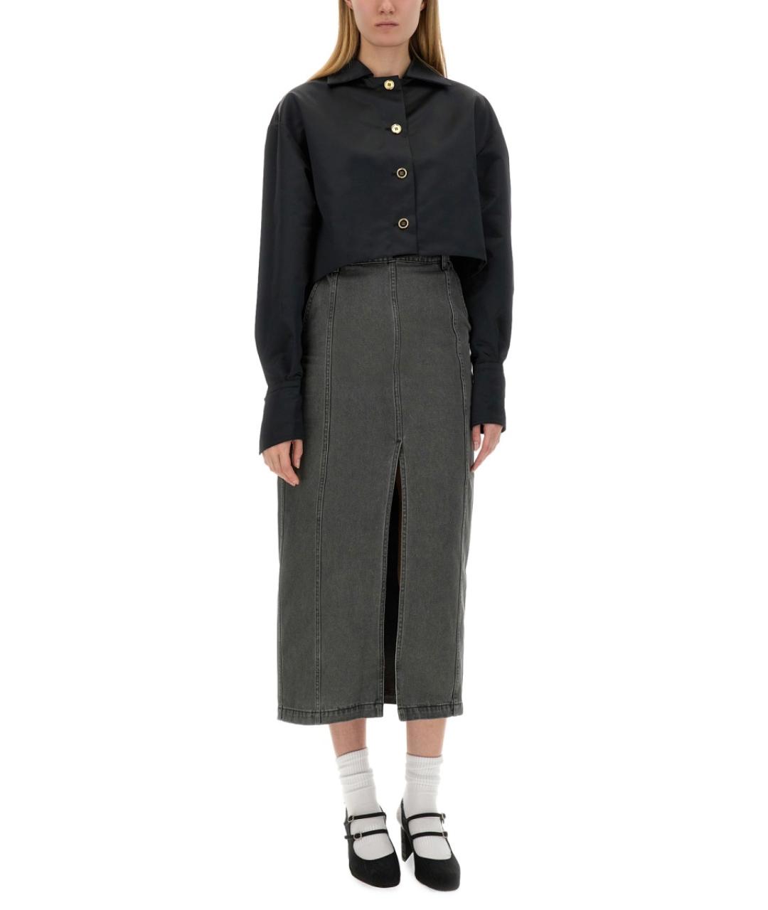 PATOU Черный полиэстеровый жакет/пиджак, фото 3