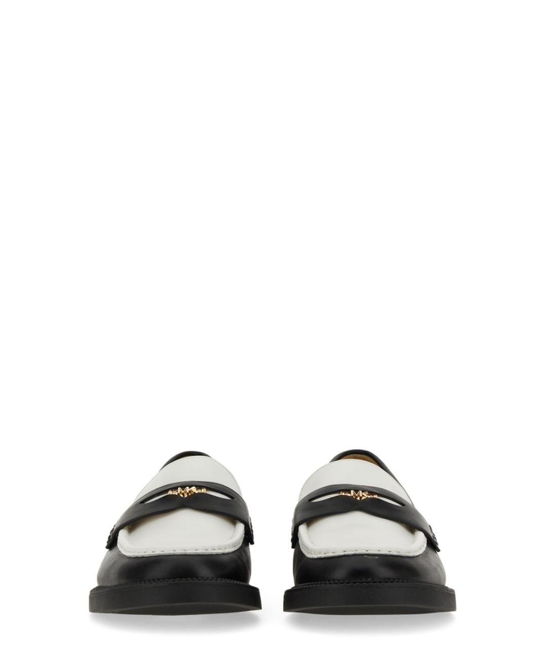 MICHAEL KORS Черные кожаные лоферы, фото 4