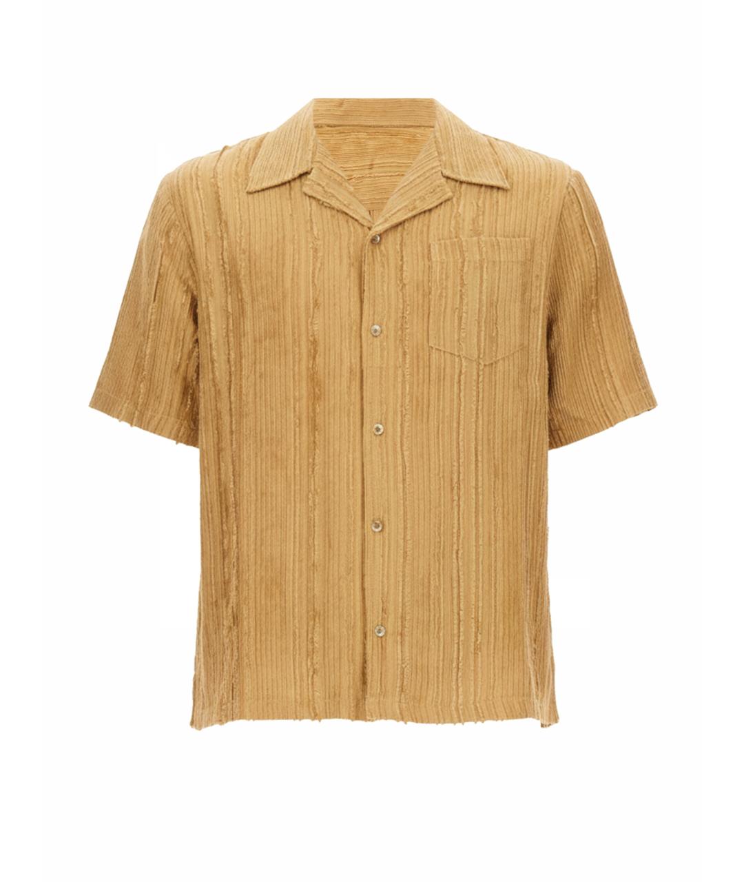 SEFR Бежевая хлопковая кэжуал рубашка, фото 1