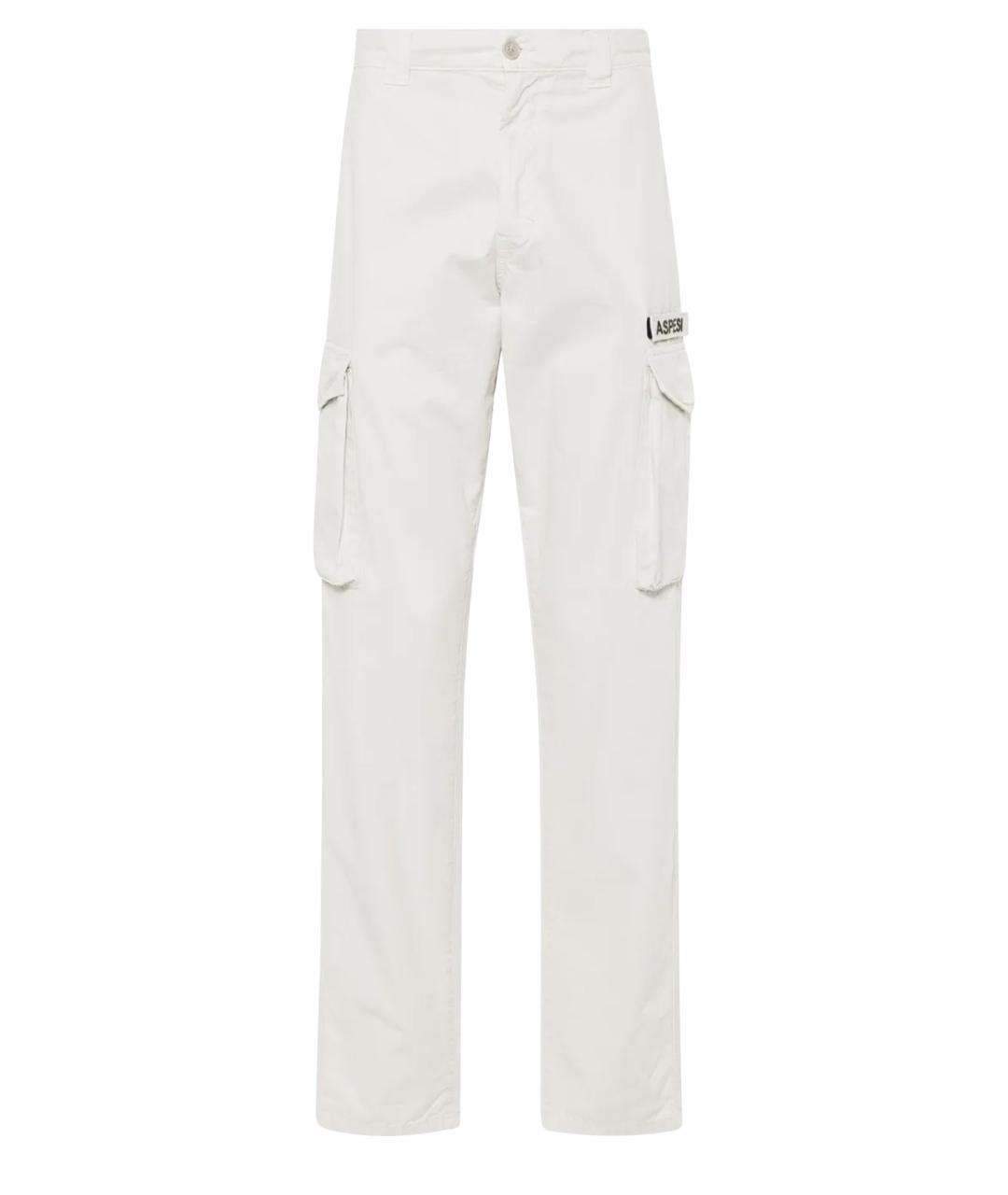 ASPESI Бежевые хлопковые повседневные брюки, фото 1