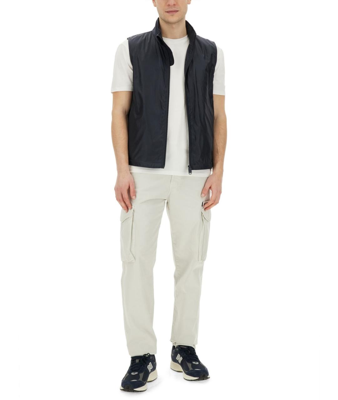 ASPESI Бежевые хлопковые повседневные брюки, фото 2