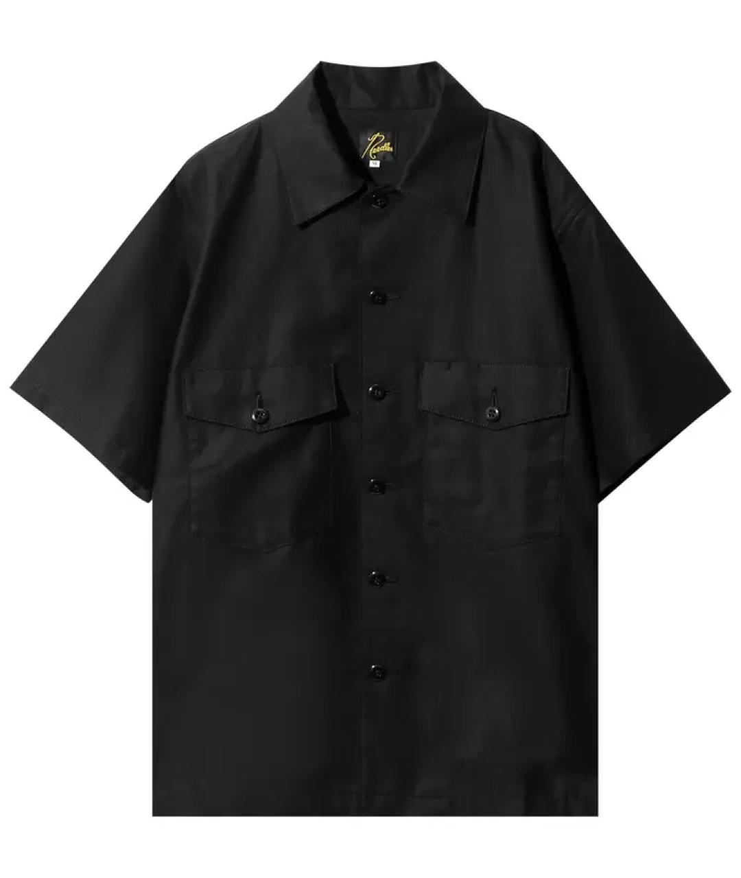 NEEDLES Черная хлопковая кэжуал рубашка, фото 1