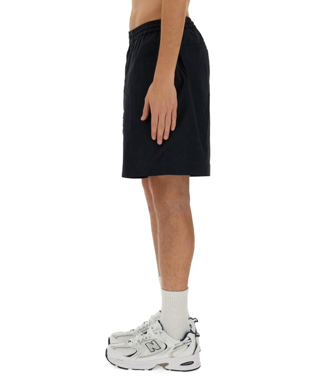 ASPESI Синие хлопковые шорты, фото 4