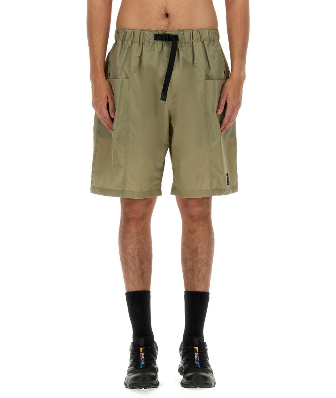 SOUTH2 WEST8 Бежевые полиамидовые шорты, фото 5