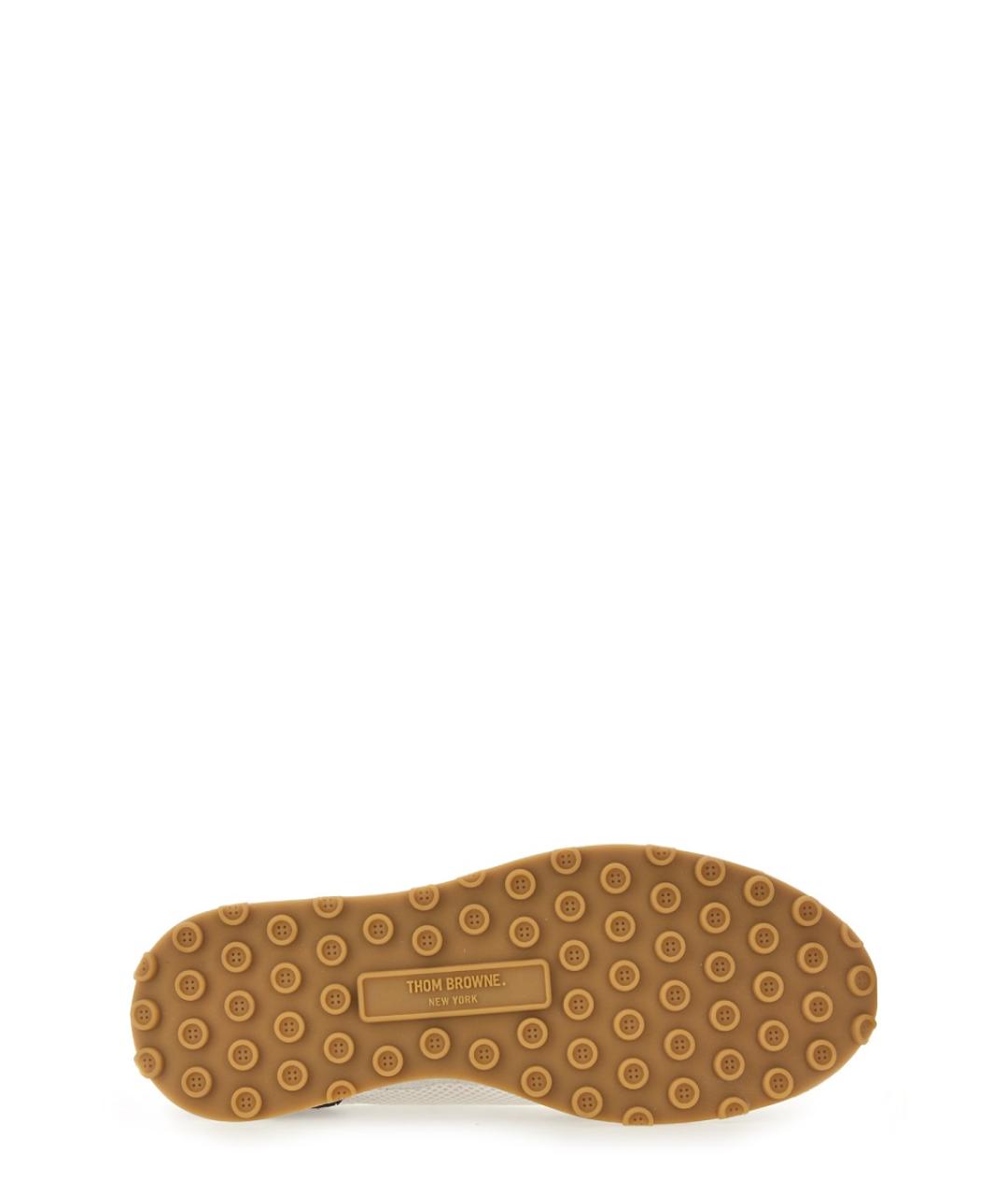 THOM BROWNE Мульти текстильные низкие кроссовки / кеды, фото 5