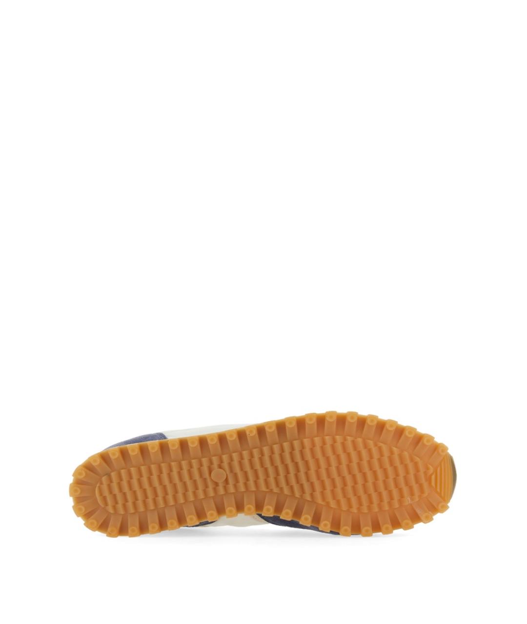 SPALWART Синие кожаные низкие кроссовки / кеды, фото 5