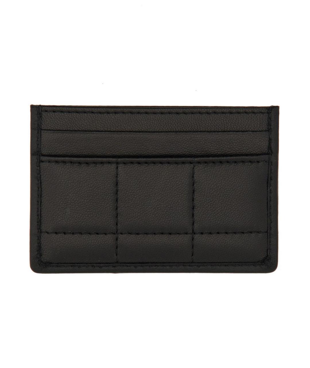 DSQUARED2 Черный кожаный кардхолдер, фото 2