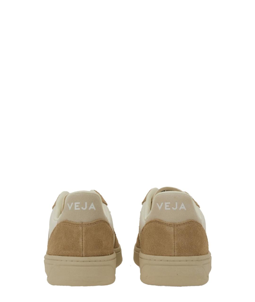 VEJA Бежевые текстильные кроссовки, фото 3