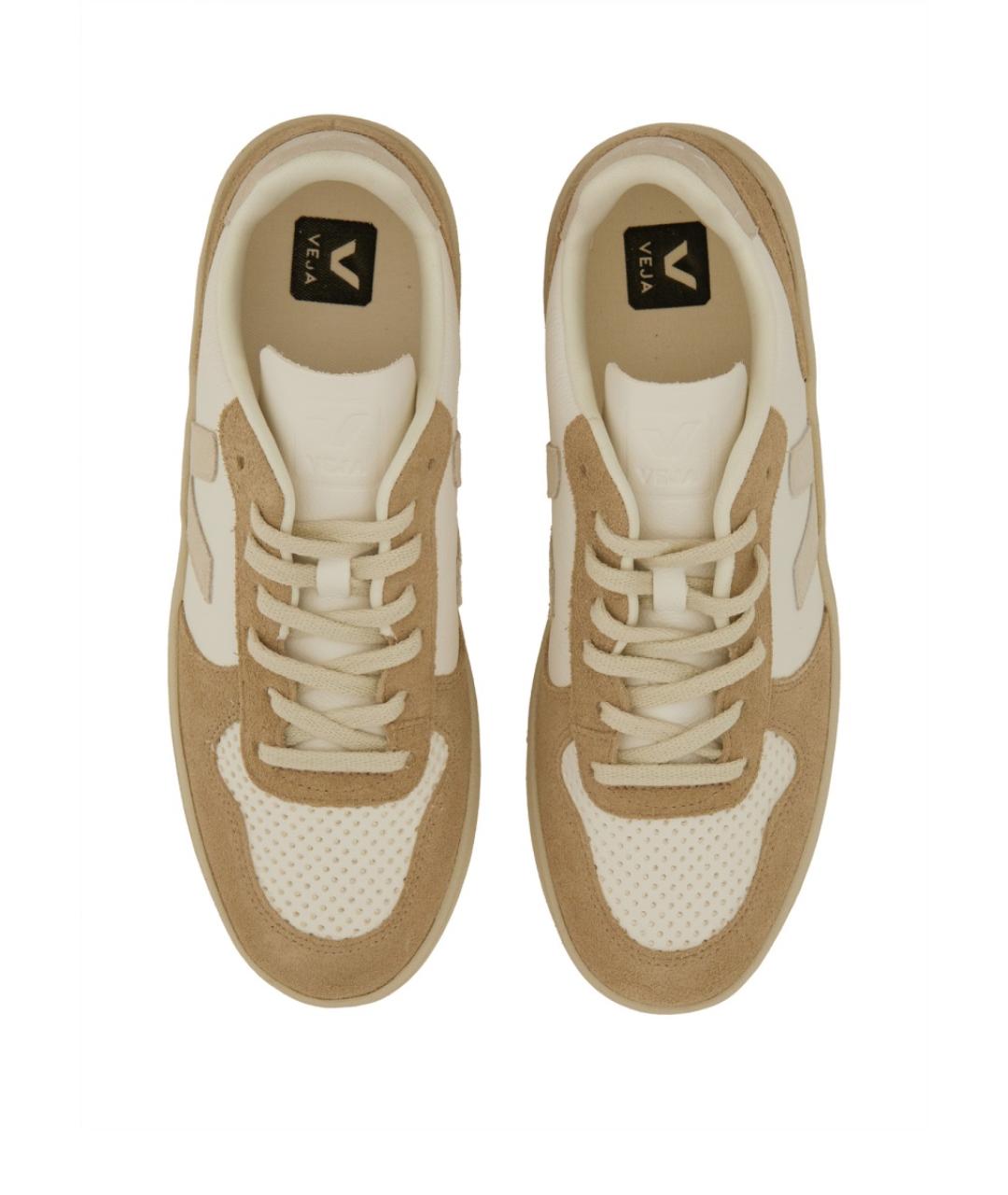 VEJA Бежевые текстильные кроссовки, фото 2