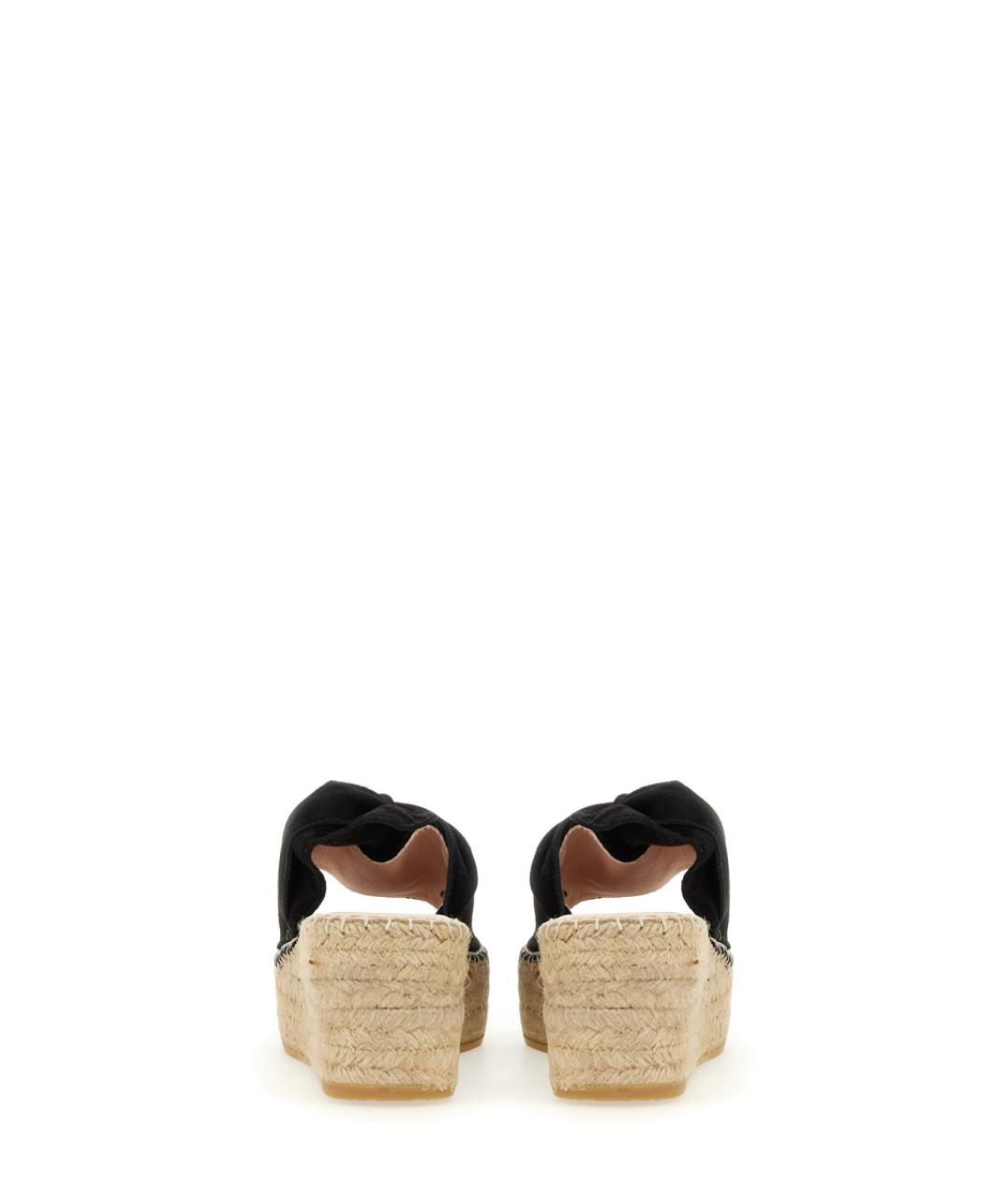 MANEBI Черные босоножки, фото 3