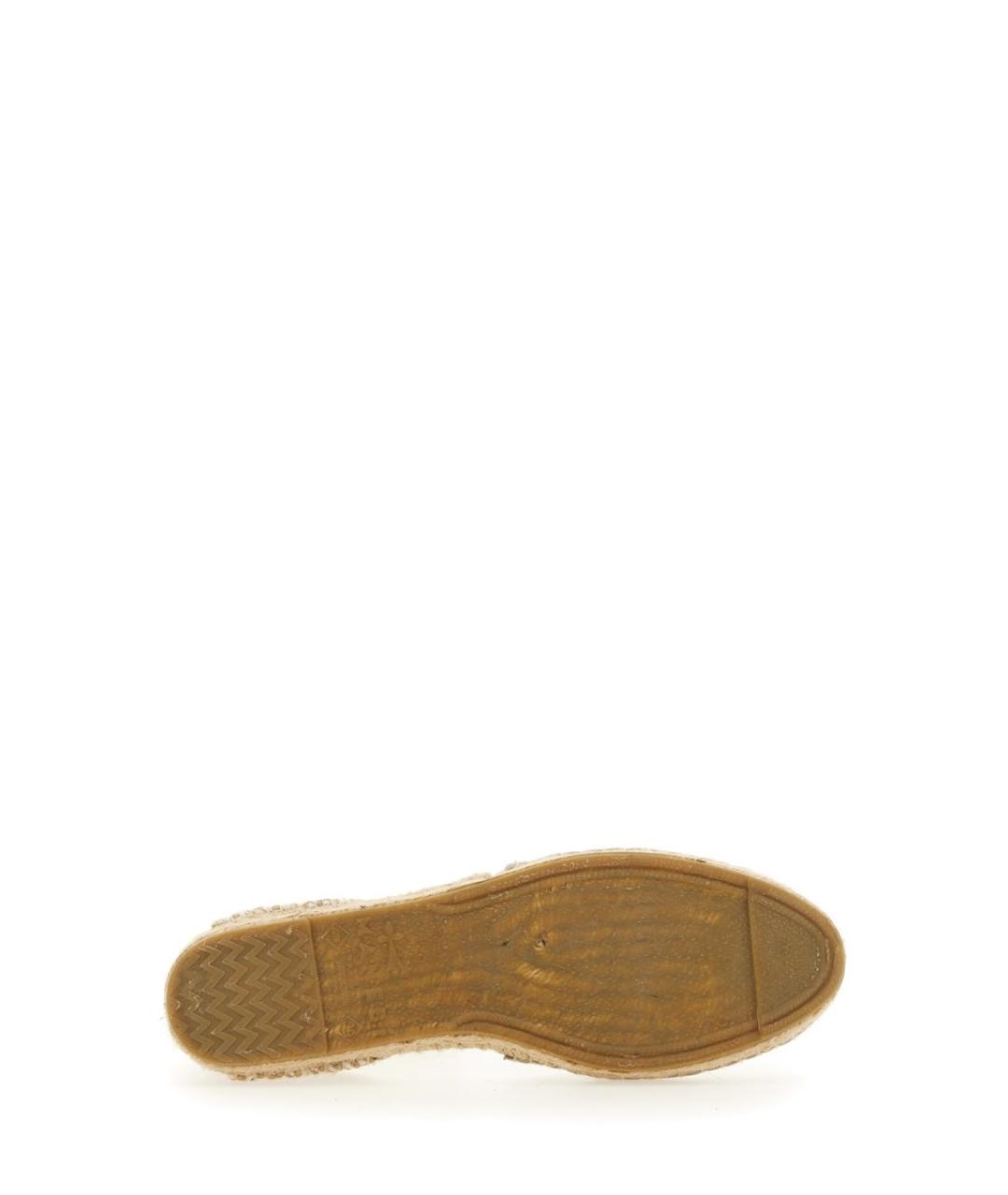 MANEBI Бежевые кожаные туфли, фото 5