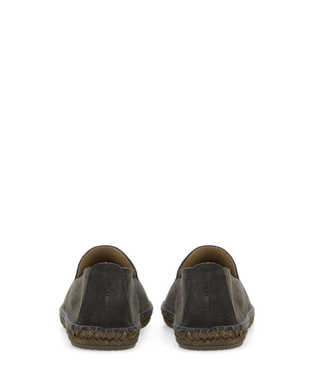 MANEBI Серые замшевые эспадрильи, фото 4