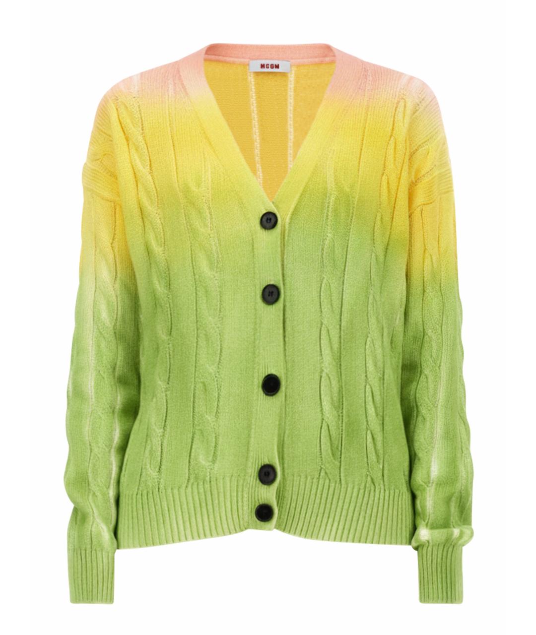 MSGM Мульти хлопковый кардиган, фото 1