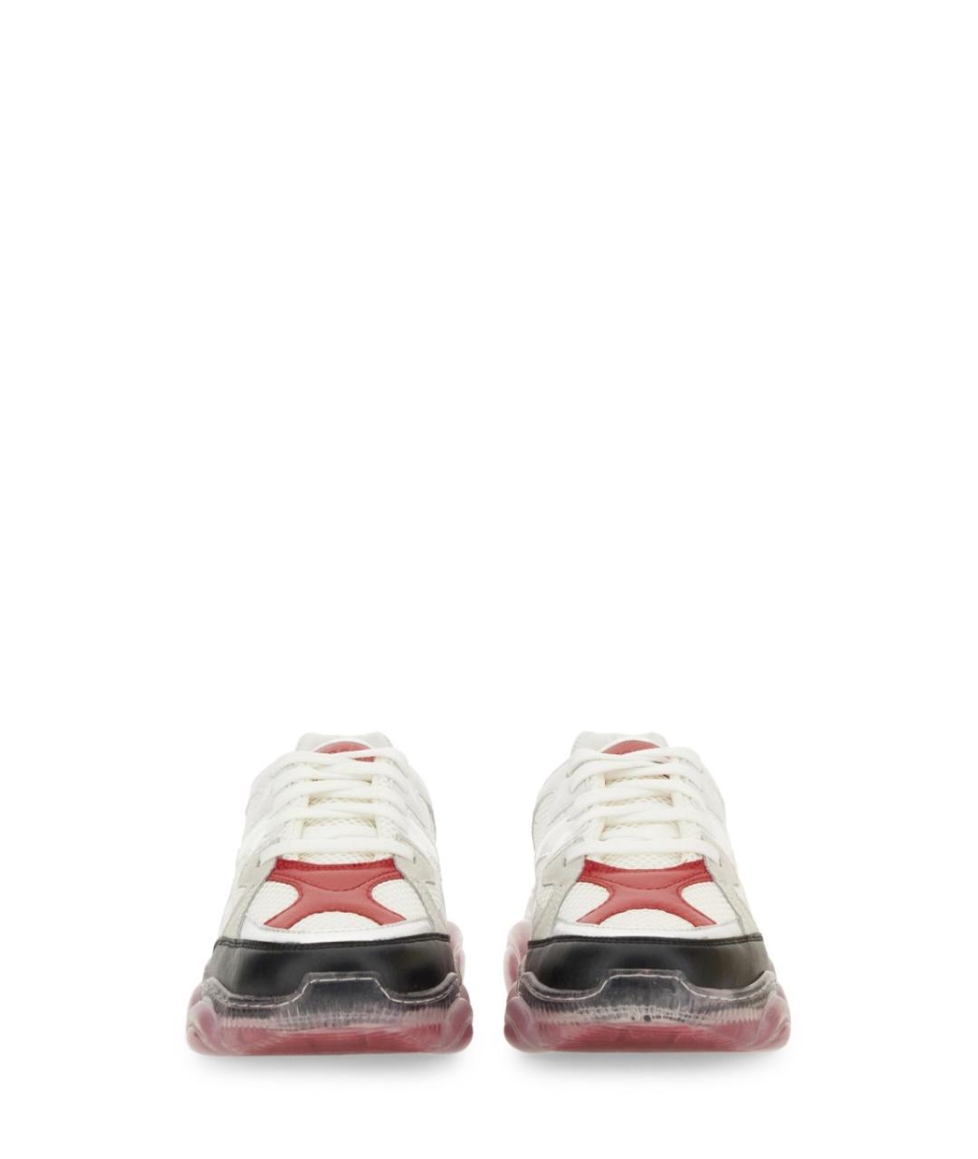 MOSCHINO Белые синтетические кроссовки, фото 3