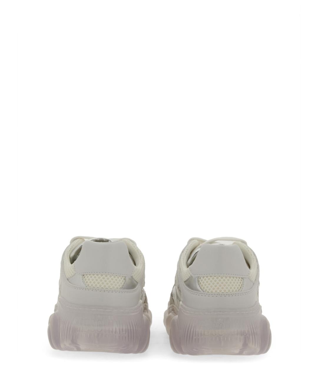 MOSCHINO Белые кроссовки, фото 3