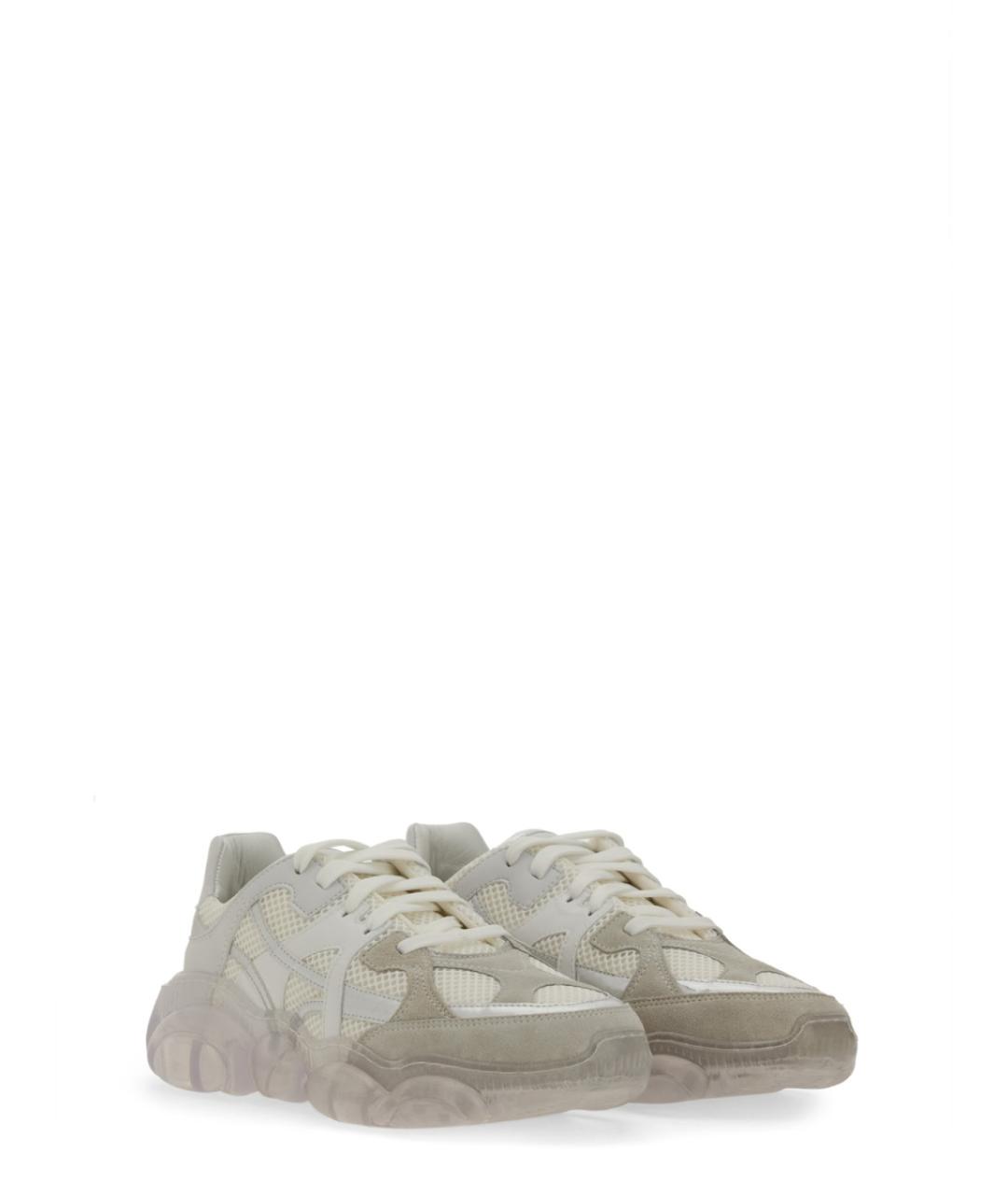 MOSCHINO Белые кроссовки, фото 2