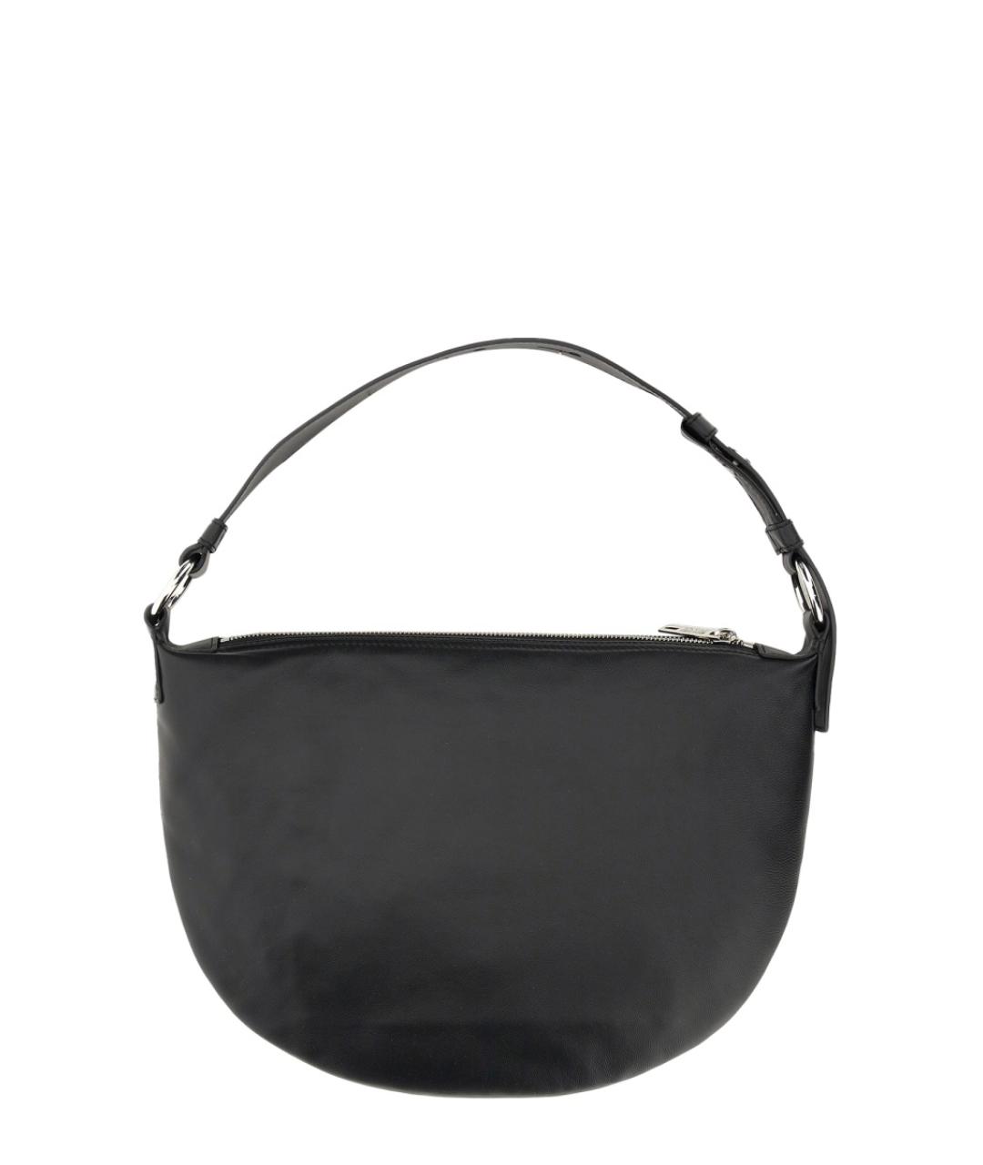 MOSCHINO JEANS Черная синтетическая сумка с короткими ручками, фото 2