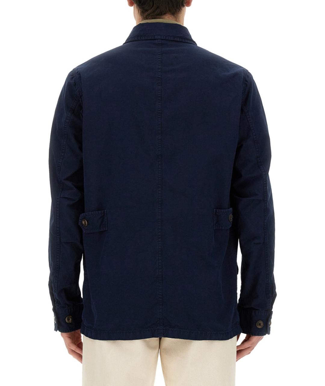 FAY Синяя хлопковая куртка, фото 3