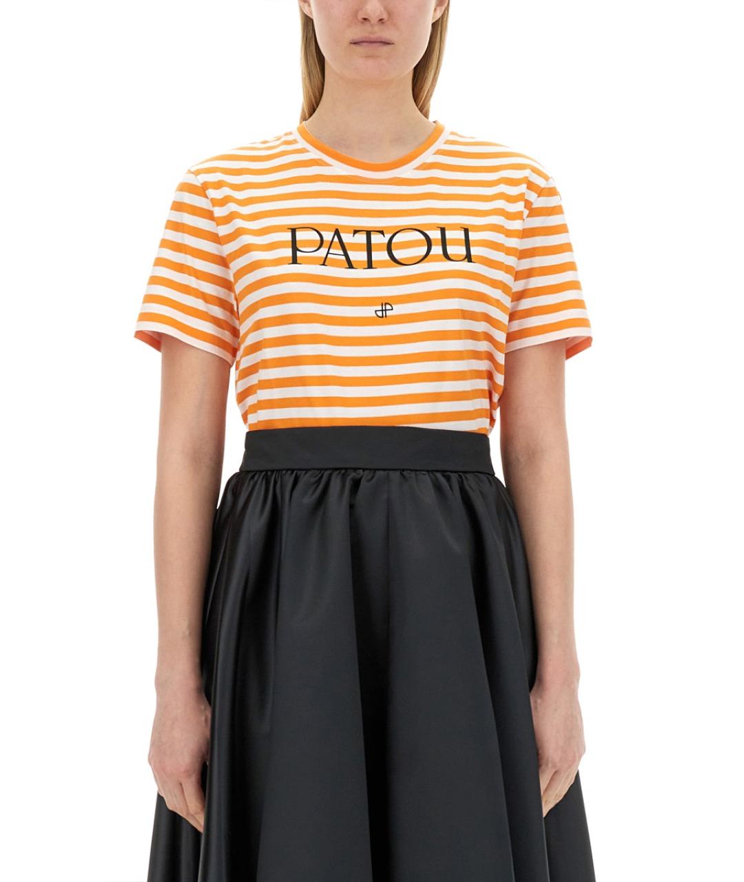 PATOU Мульти хлопковая футболка, фото 5