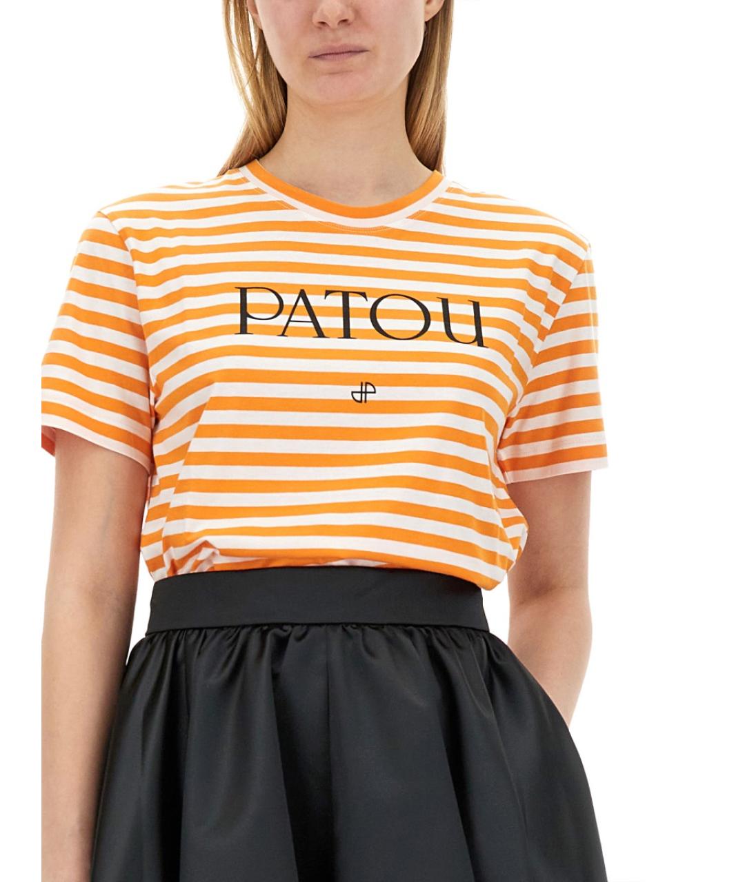 PATOU Мульти хлопковая футболка, фото 4