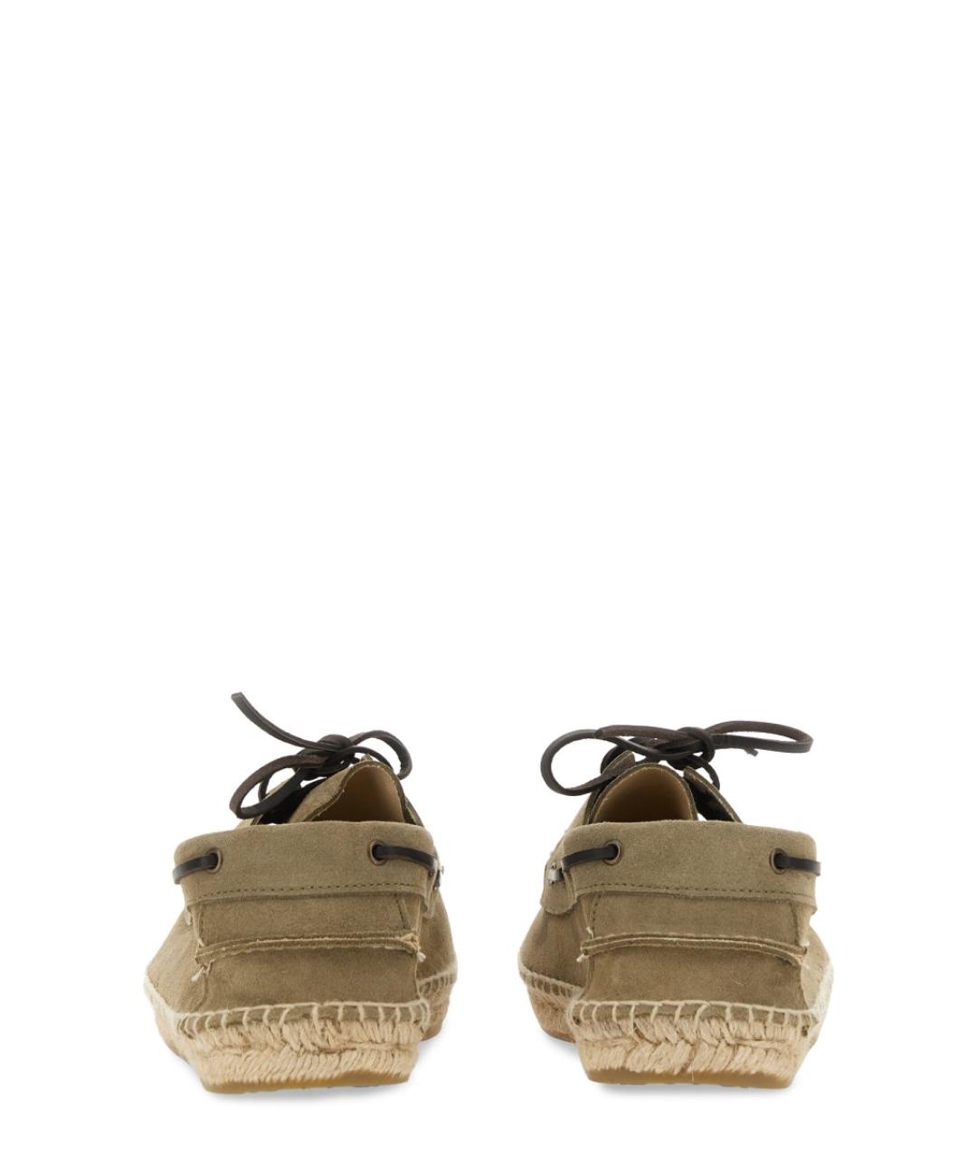 MANEBI Зеленые замшевые эспадрильи, фото 3