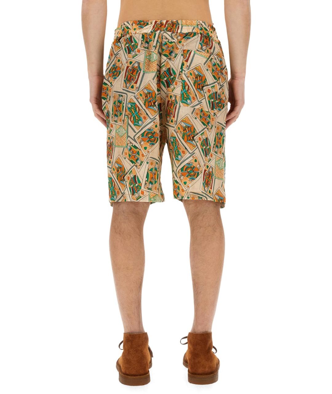 Drole de Monsieur Мульти льняные шорты, фото 3