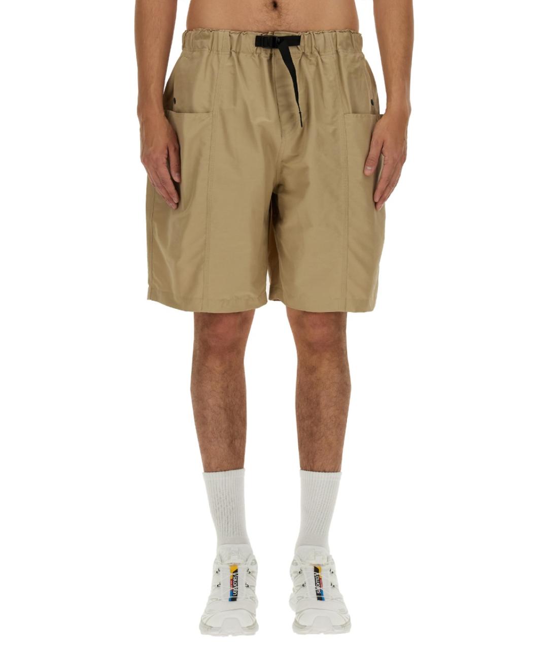 SOUTH2 WEST8 Бежевые хлопковые шорты, фото 5