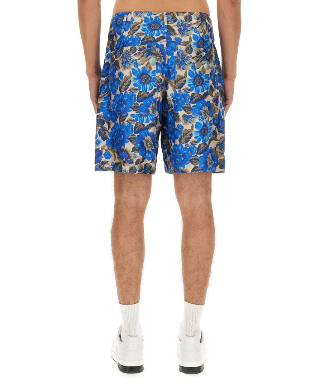 MOSCHINO Мульти хлопковые шорты, фото 4