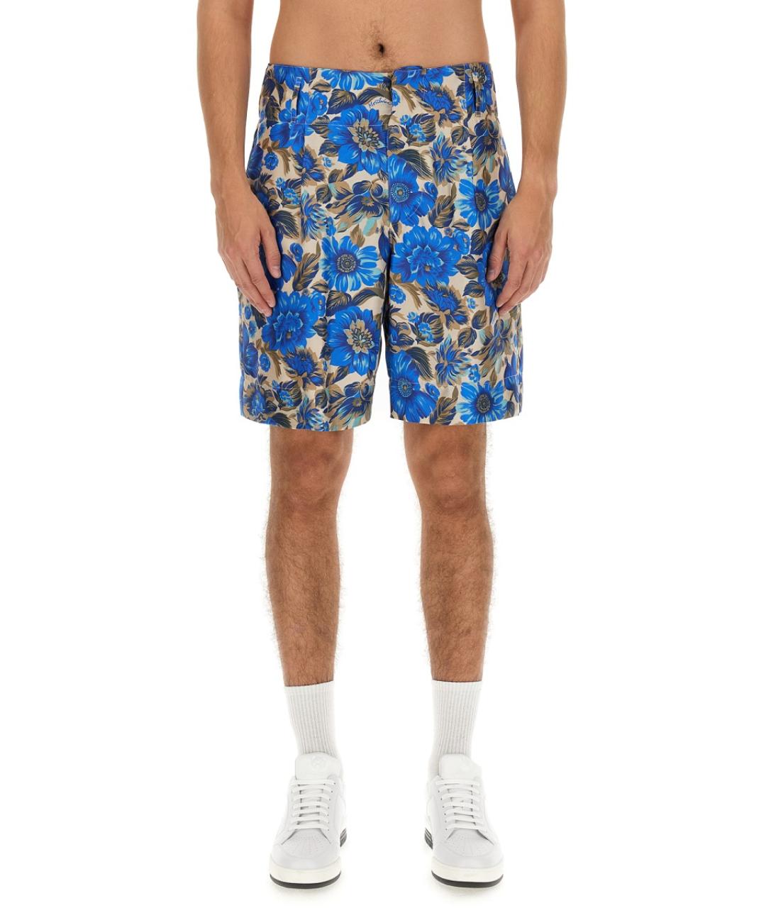 MOSCHINO Мульти хлопковые шорты, фото 5