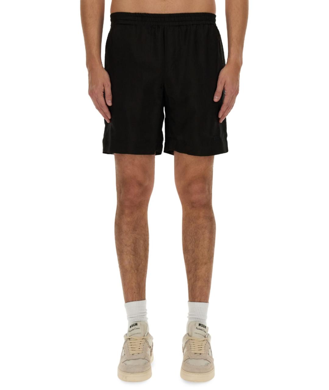 MSGM Черные шорты, фото 5
