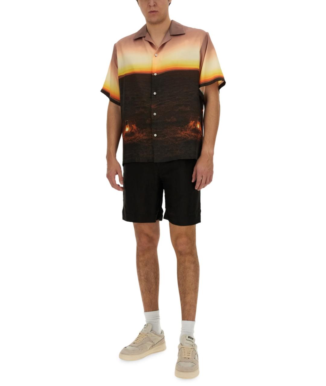 MSGM Черные шорты, фото 2