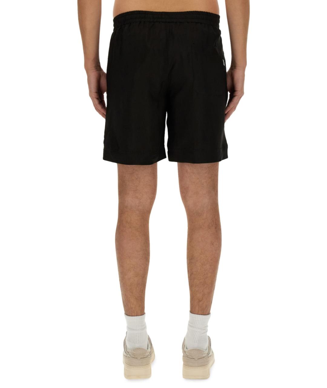 MSGM Черные шорты, фото 4