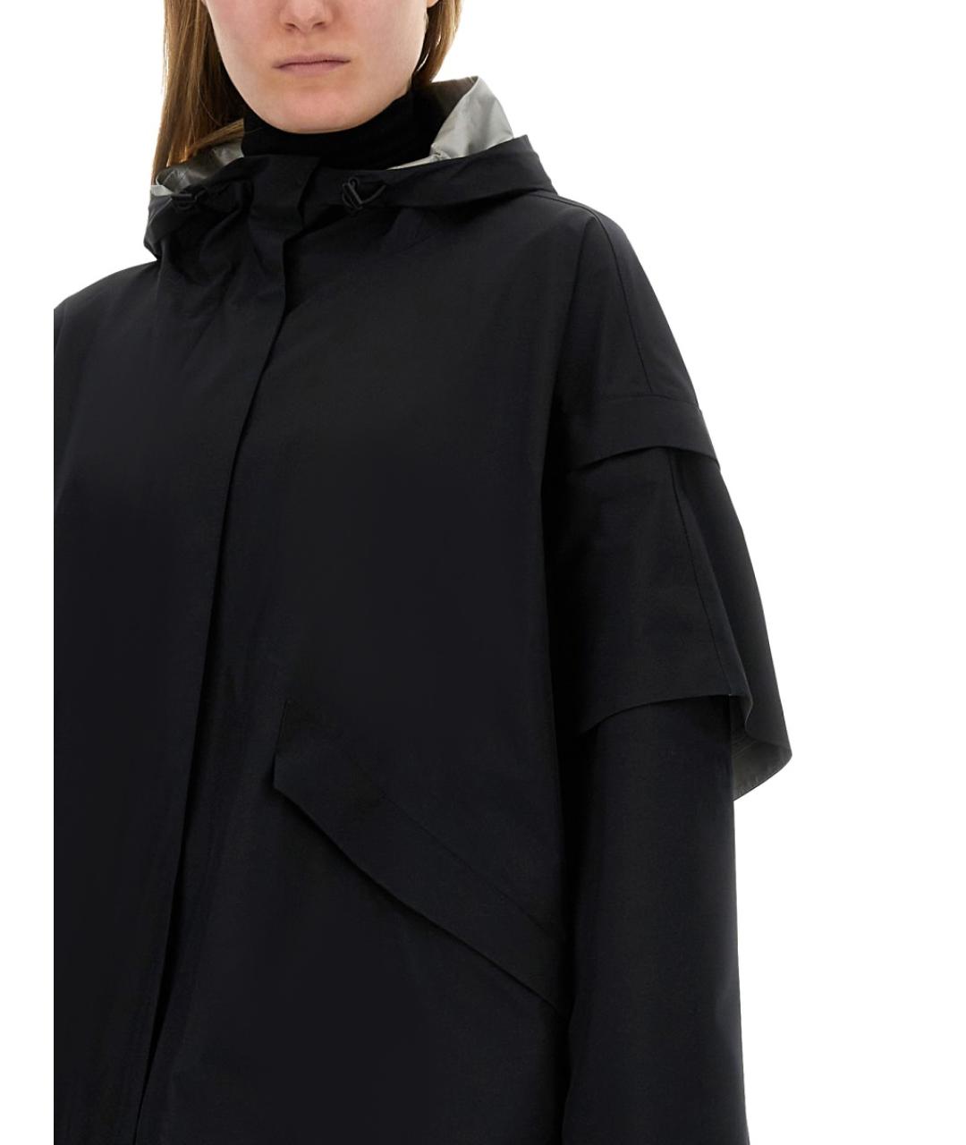 HERNO Черная полиэстеровая парка, фото 5