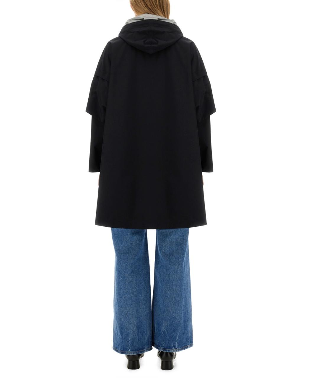 HERNO Черная полиэстеровая парка, фото 4