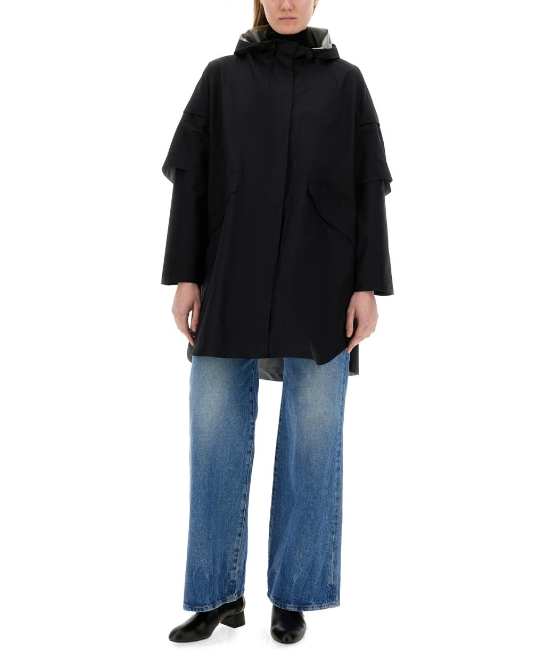 HERNO Черная полиэстеровая парка, фото 3