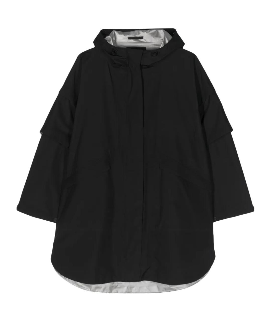HERNO Черная полиэстеровая парка, фото 1