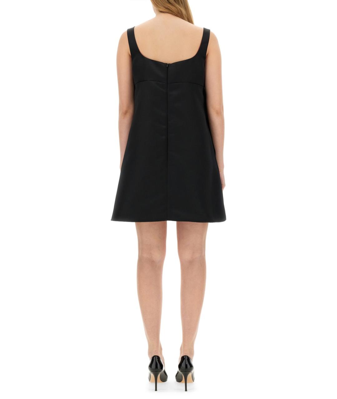 NINA RICCI Черное полиэстеровое вечернее платье, фото 4