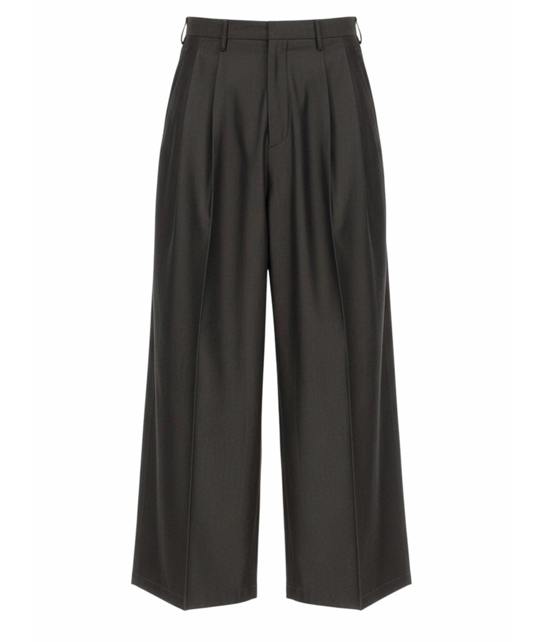 AïE Серые хлопковые повседневные брюки, фото 1