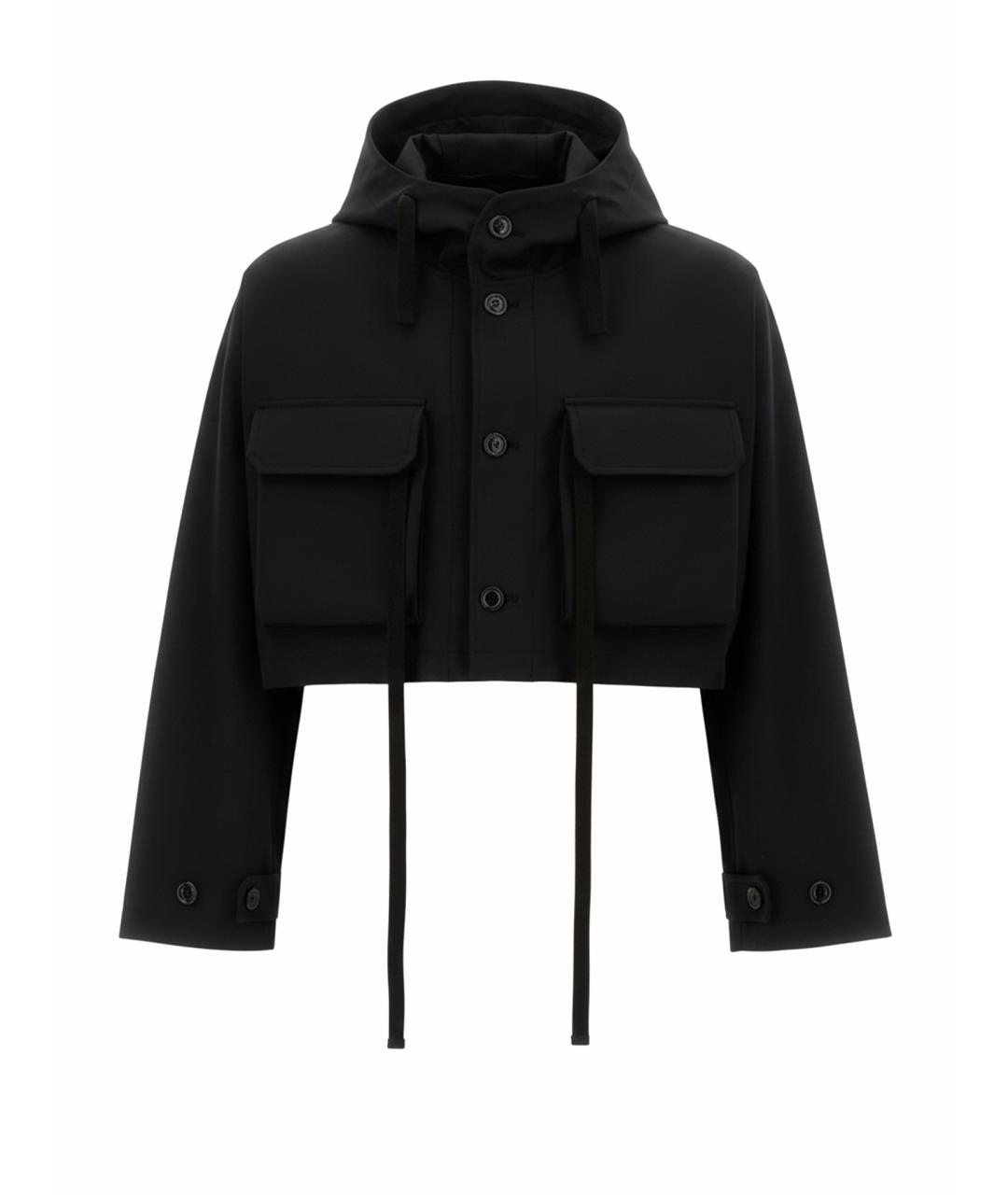 AïE Черная полиэстеровая куртка, фото 1