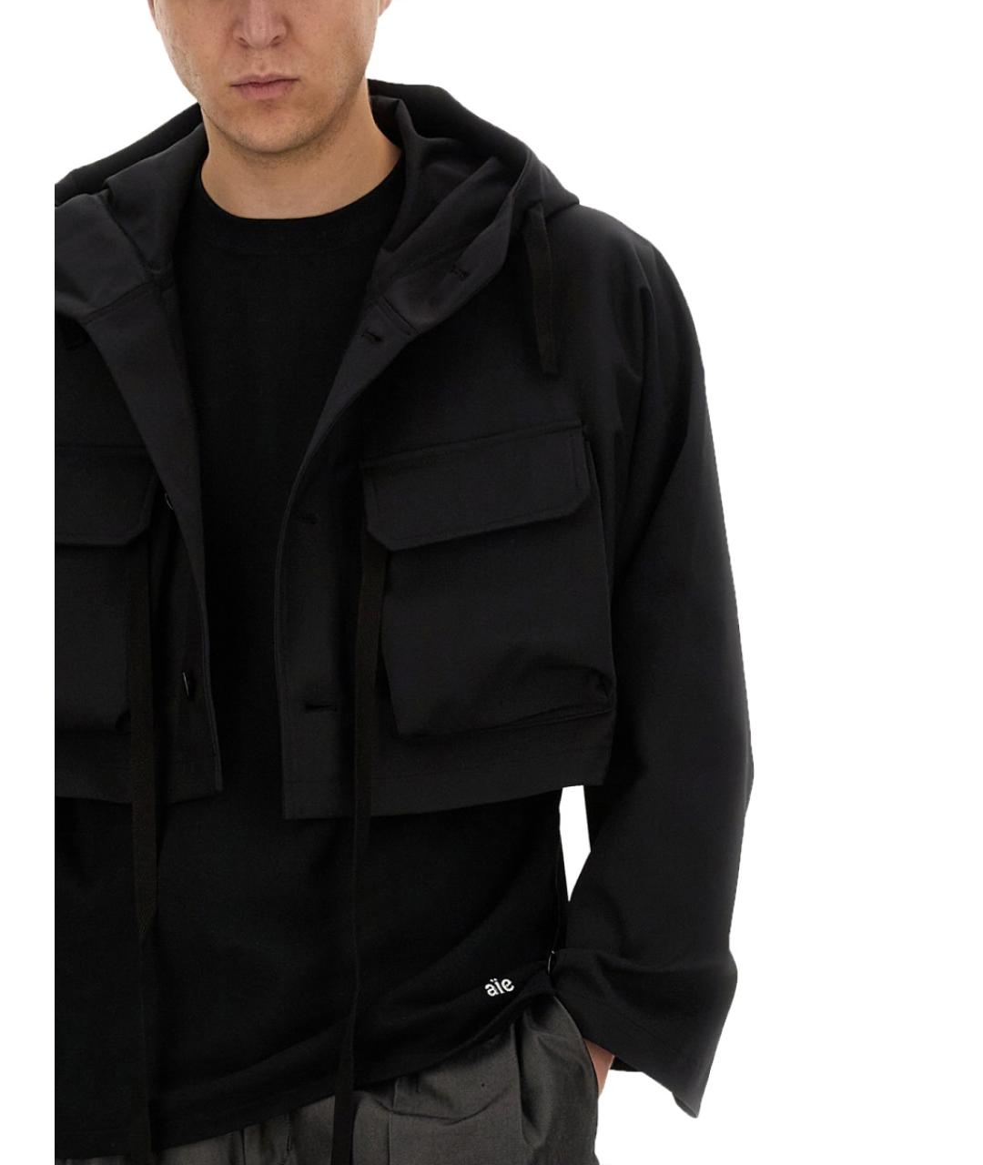 AïE Черная полиэстеровая куртка, фото 4