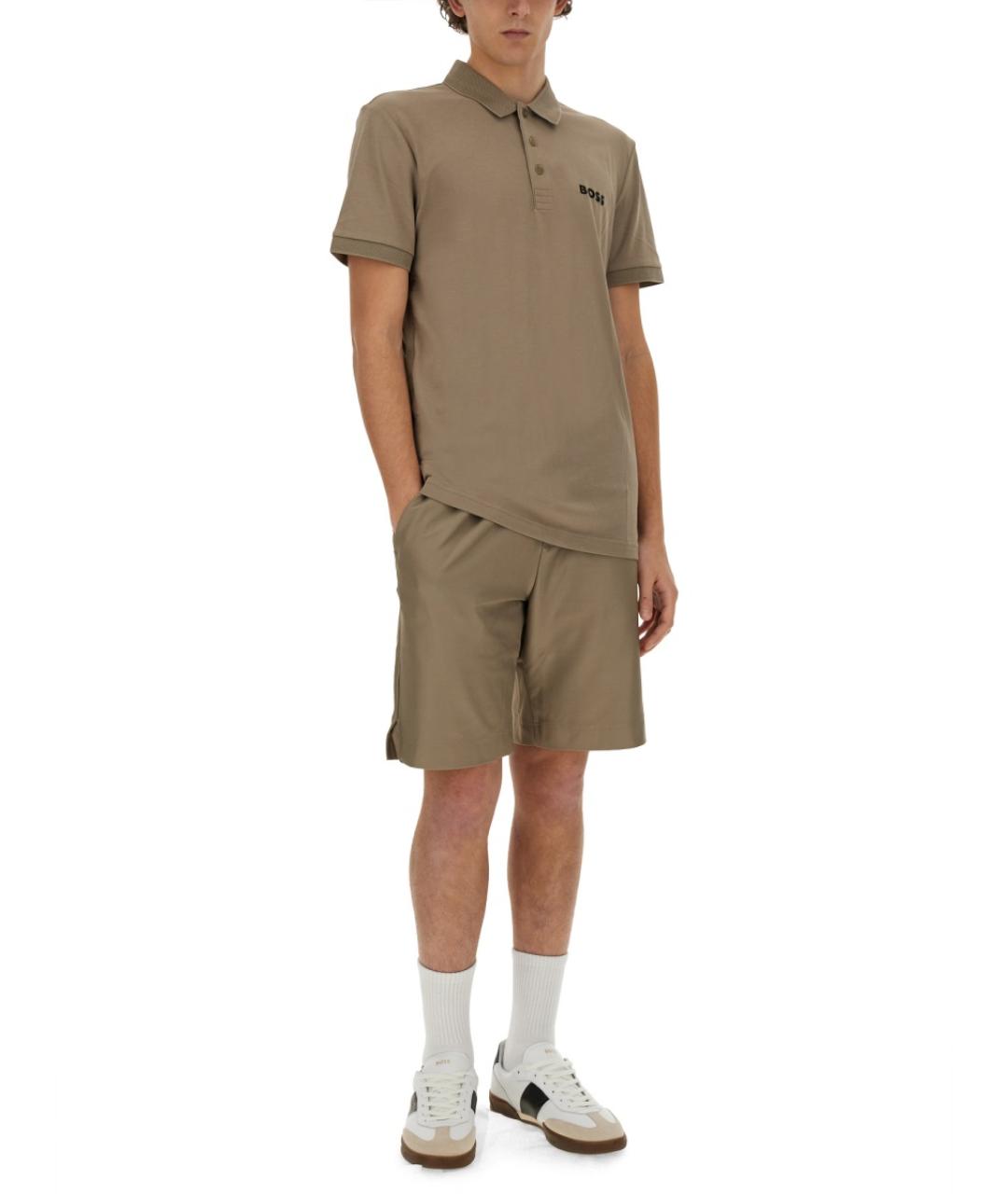 HUGO BOSS Бежевые шорты, фото 2