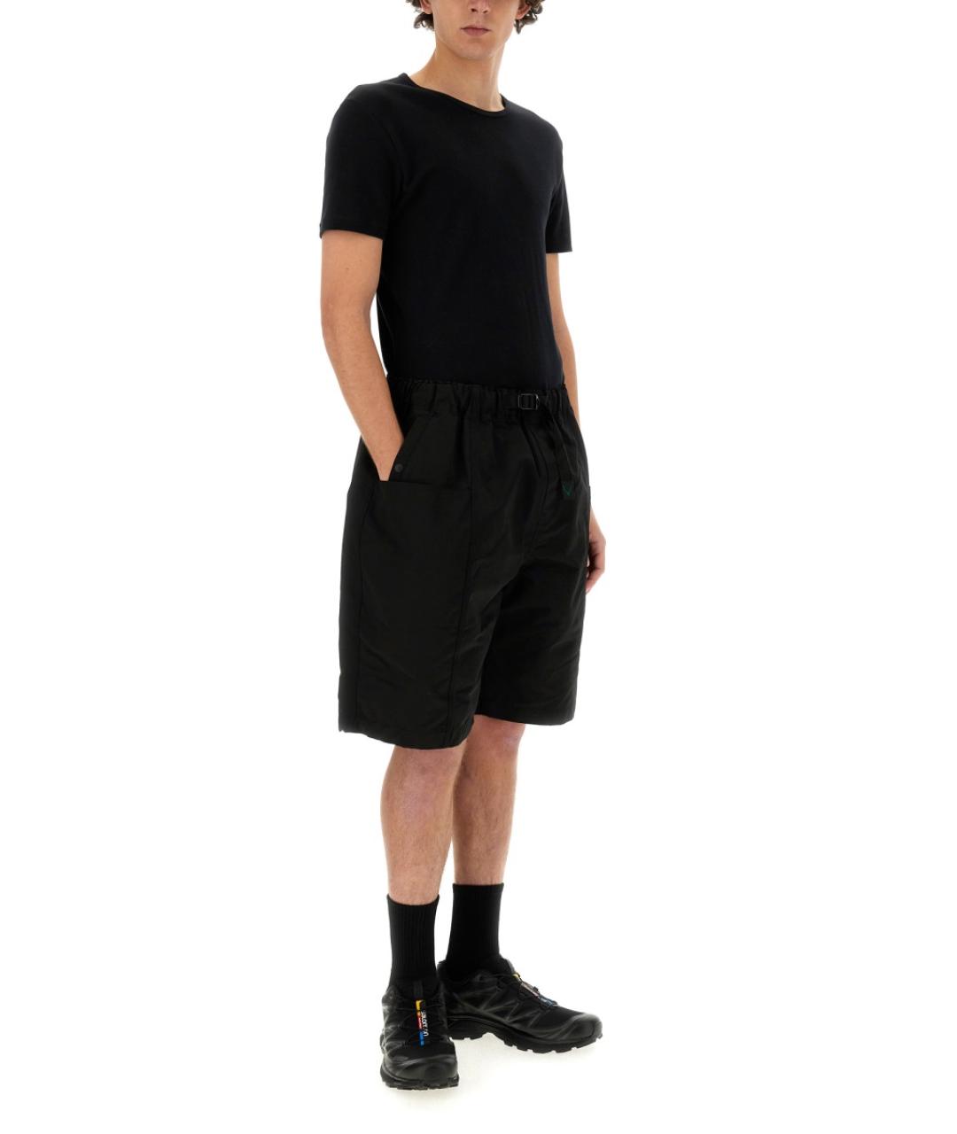 SOUTH2 WEST8 Черные хлопковые шорты, фото 2