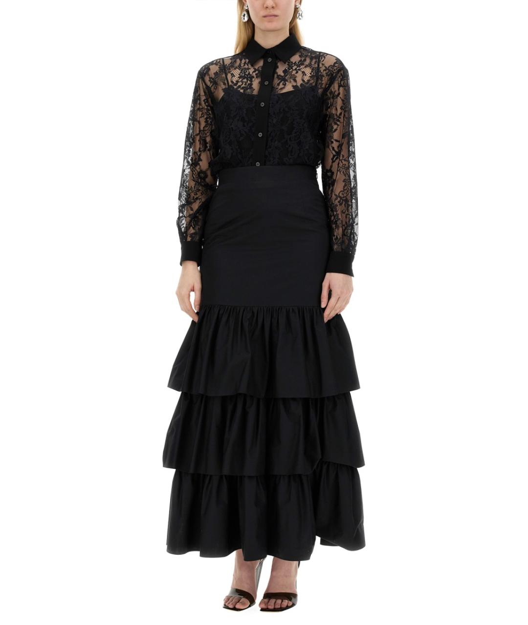 MOSCHINO Черная полиамидовая рубашка, фото 3