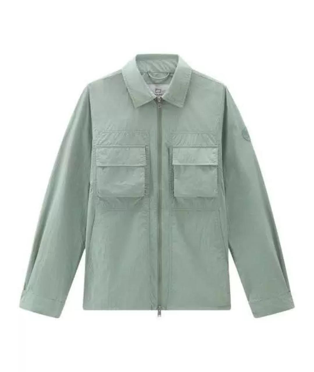 WOOLRICH Зеленая кэжуал рубашка, фото 1