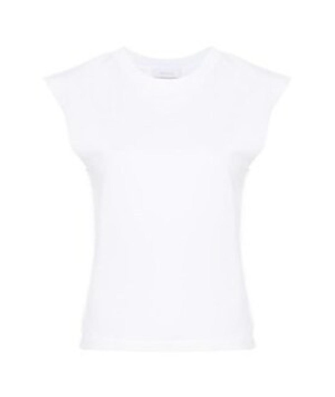 PACO RABANNE Белая хлопковая футболка, фото 1