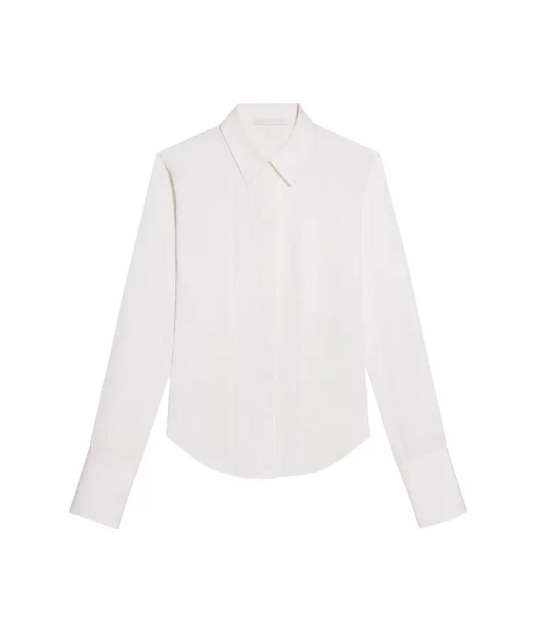 HELMUT LANG Белая хлопковая рубашка, фото 1