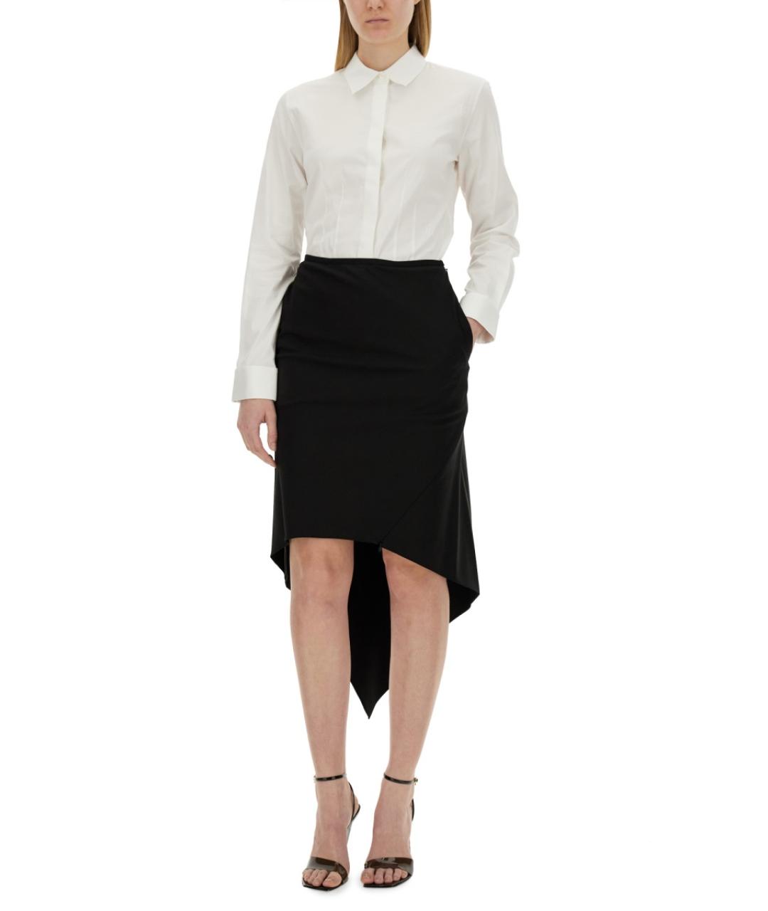 HELMUT LANG Белая хлопковая рубашка, фото 2