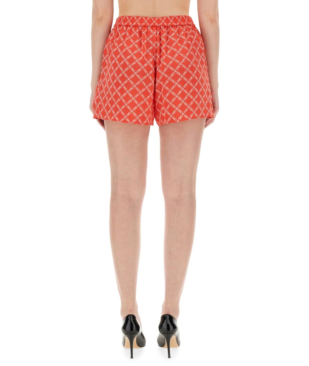 MICHAEL KORS Красные полиэстеровые шорты, фото 3